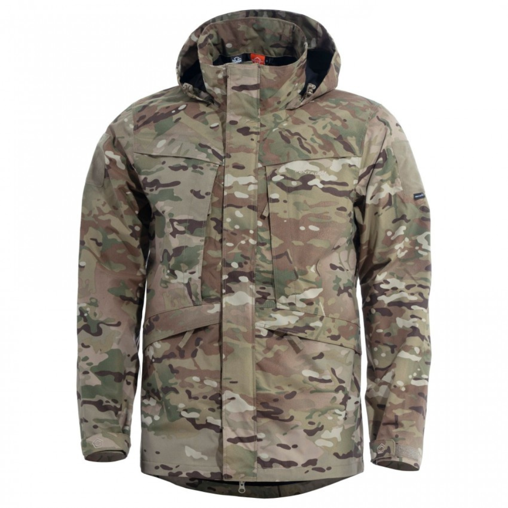 Pentagon Hurricane Shell Jacket herr i multicam, vattentät hardshell