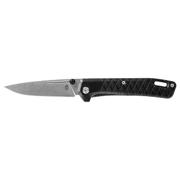 Gerber Zilch Black EDC fällkniv med öppen ramkonstruktion i svart