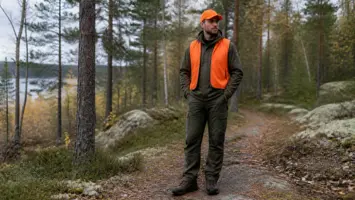 Bästa jaktkläderna illustrert som jakt hos Vildmarksvalet