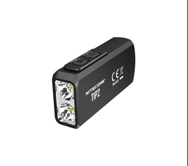 Nitecore TIP2 nyckelringslampa med 720 lumen och magnetisk lock