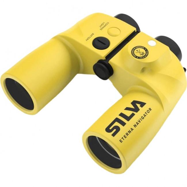 Silva Eterna Navigator 3 7x50 kikare i gult, marinmodell med stor objektiv
